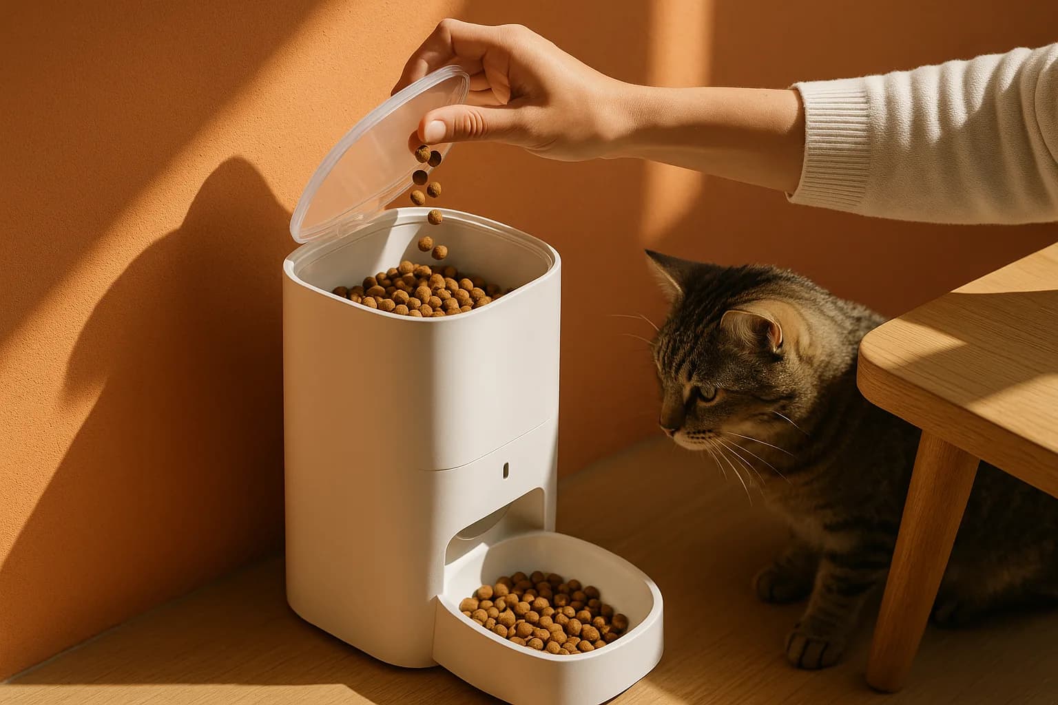Comment les distributeurs de croquettes peuvent-ils favoriser l'adoption ?