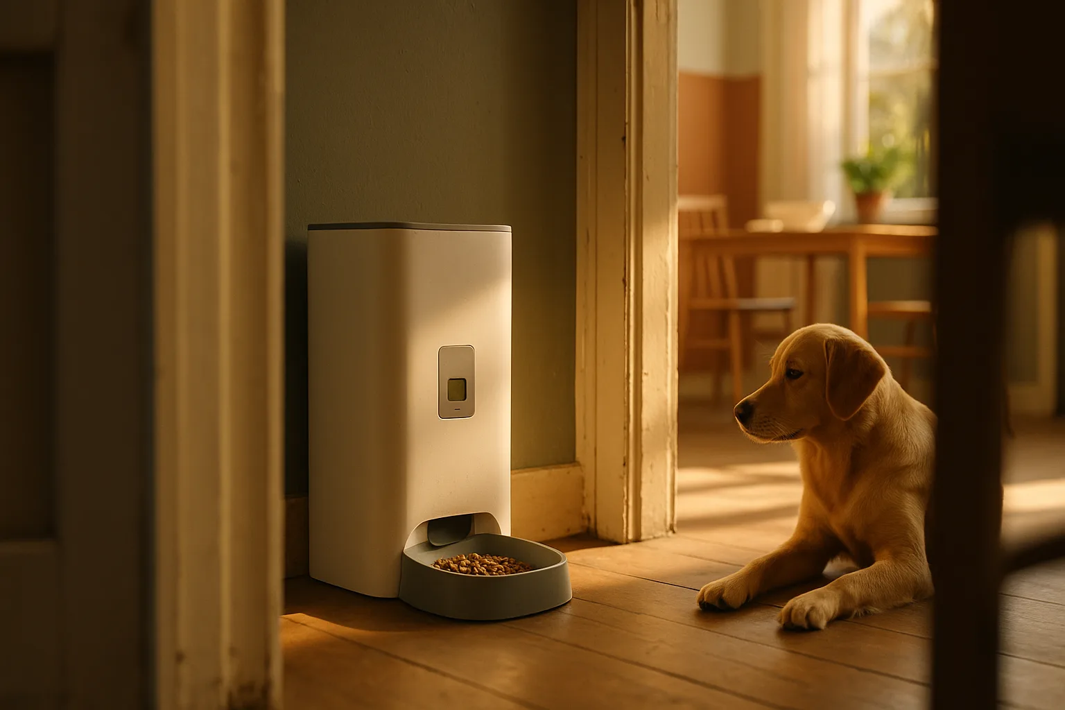 Les astuces pour adapter un distributeur de croquettes aux petits espaces — Optimiser l'emplacement du distributeur