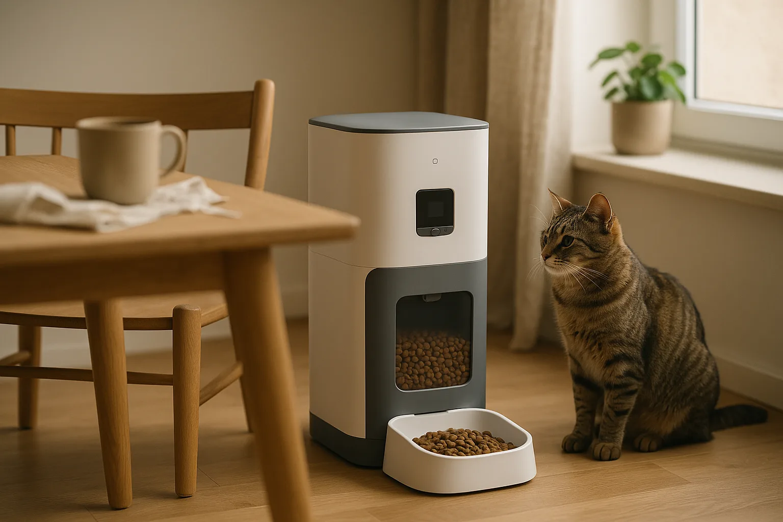 Les astuces pour adapter un distributeur de croquettes aux petits espaces — Maximiser l'efficacité grâce aux fonctionnalités connectées