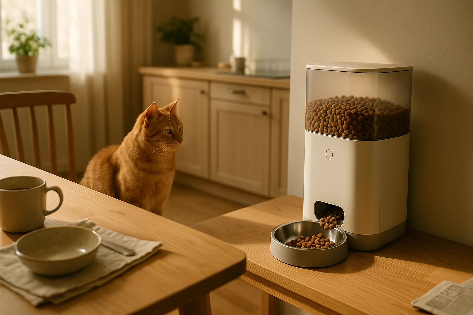 Comment choisir un distributeur de croquettes pour animaux timides ? — Choisir un Distributeur Silencieux pour les Animaux Sensibles