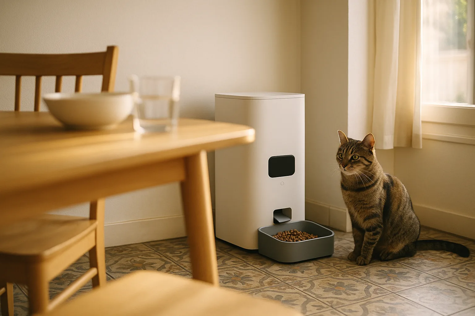 Comparatif : Distributeurs de croquettes pour foyers avec allergies multiples — Les distributeurs connectés : un atout pour les animaux allergiques