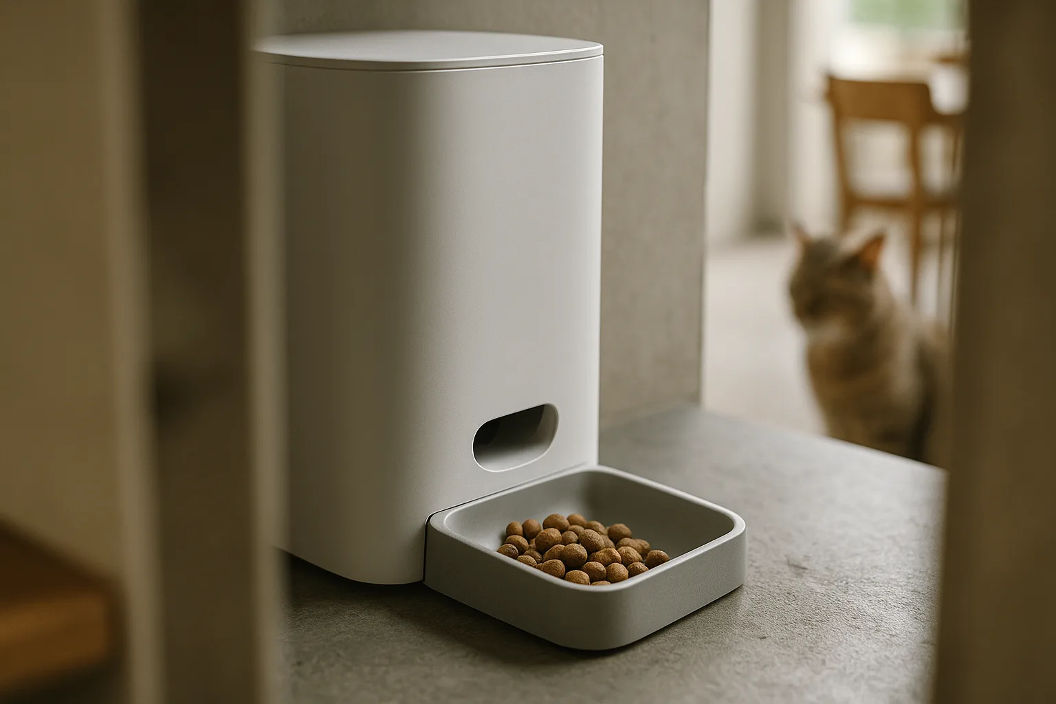 Comparatif : Distributeurs automatiques de croquettes pour environnement humide — Comment Choisir un Distributeur Résistant à l'Humidité