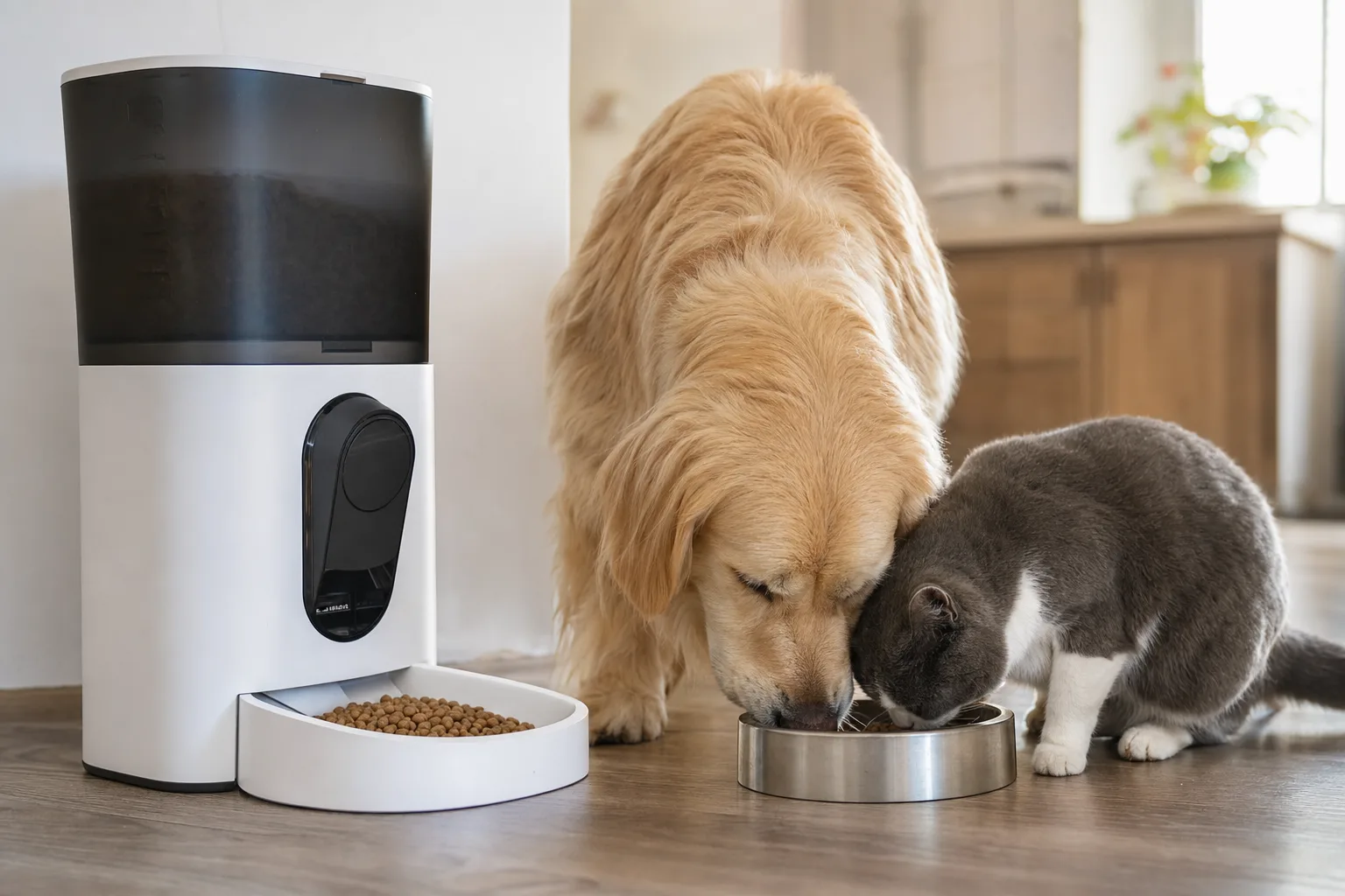 Comment un distributeur de croquettes peut améliorer la vie de votre chat d'intérieur — Automatisation et tranquillité d'esprit au quotidien