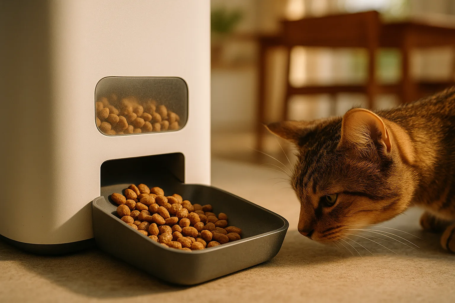 Guide : Distributeur de croquettes pour animaux vivant en milieu urbain — Connectivité : un atout pour les citadins pressés
