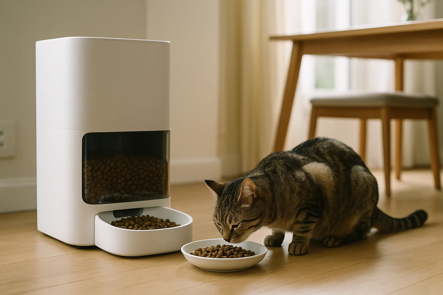 Distributeur automatique de croquettes : pour ou contre les modèles avec balance intégrée ? — Les Avantages de la Balance Intégrée pour une Alimentation Sur-Mesure
