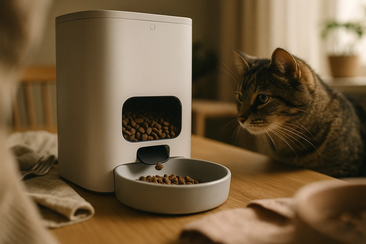 Guide : Distributeur de croquettes pour animaux à besoins spécifiques — Intégrer la technologie pour un suivi optimal