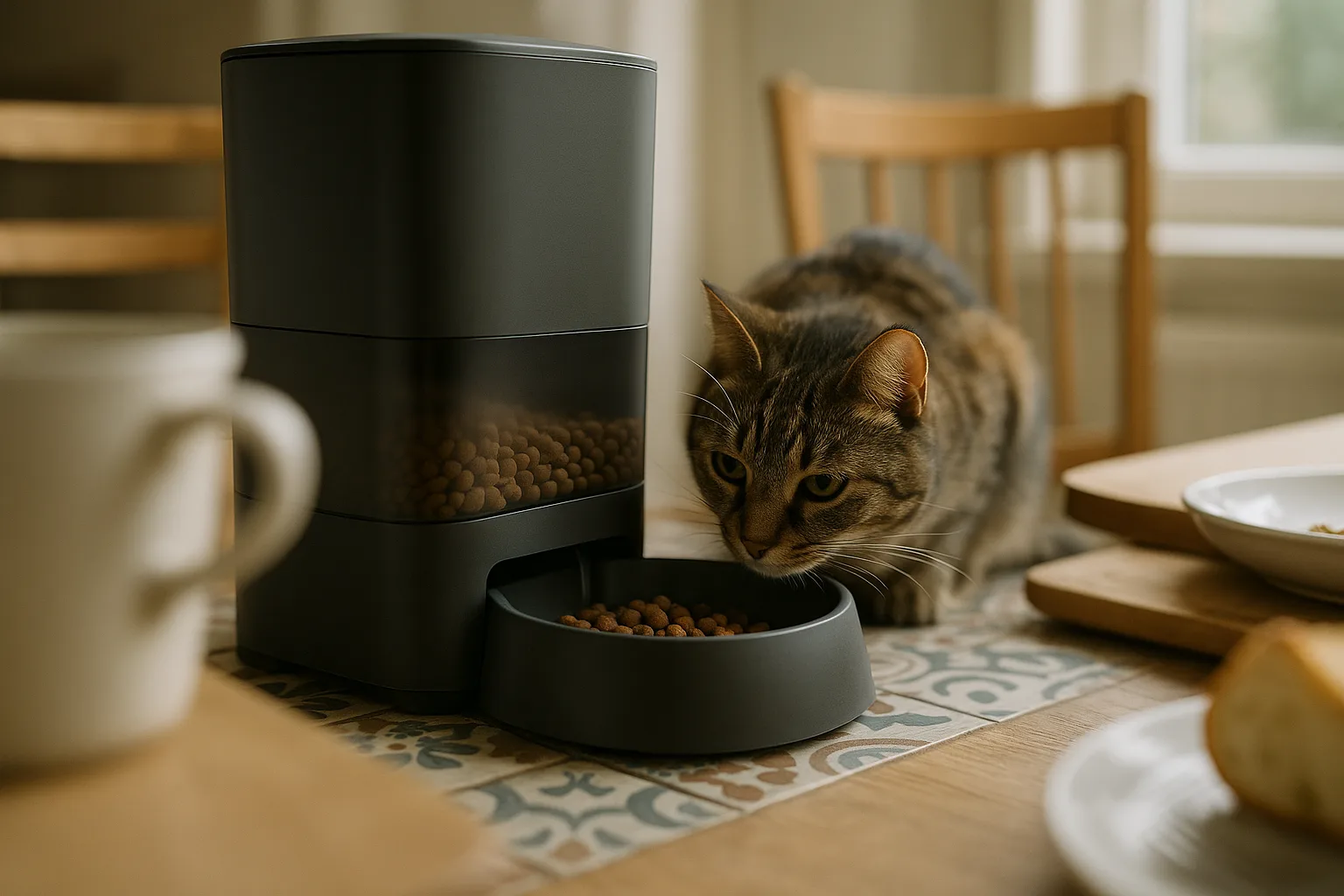 Distributeur de croquettes pour chats d'extérieur : les meilleures options — Choisir le bon matériau pour résister aux intempéries