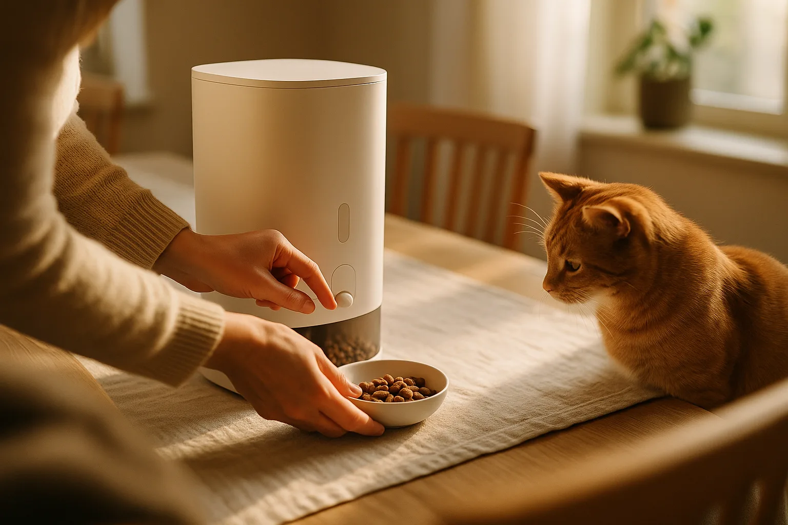Distributeur de croquettes pour chats indépendants : lequel choisir ? — Les fonctionnalités avancées des distributeurs de croquettes connectés