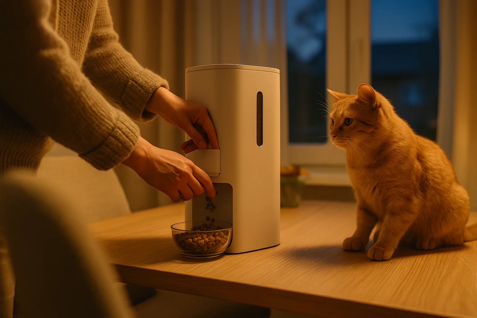 Choisir un distributeur de croquettes pour chats d'intérieur : guide 2026 — L'Importance de la Capacité et de la Fréquence des Repas