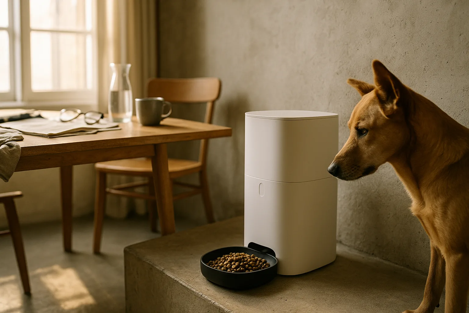 Quel distributeur de croquettes pour un chien de grande taille ? — Technologie et connectivité : plus qu'un gadget