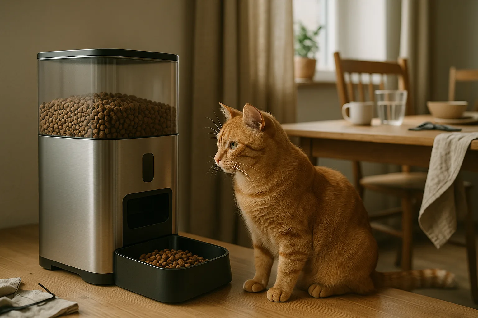 Distributeur de croquettes : modèle avec ou sans distribution par gravité ? — Conseils pratiques pour optimiser l'utilisation de votre distributeur
