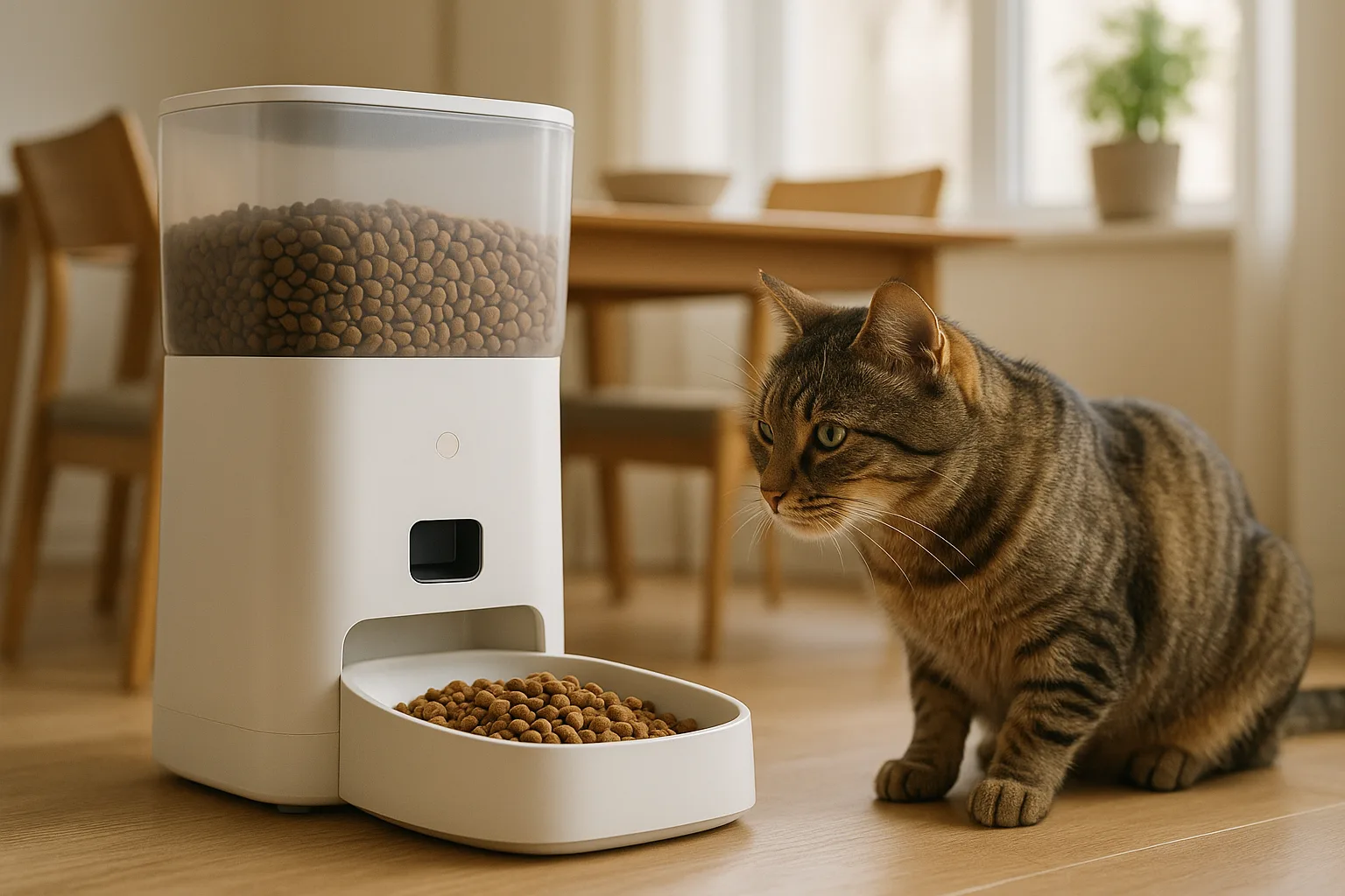 Distributeur de croquettes : opter pour un modèle avec fonction d'enregistrement vocal ? — Les avantages insoupçonnés des distributeurs avec fonction vocale