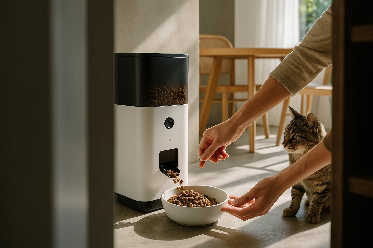 Distributeur automatique de croquettes : astuces pour éviter le gaspillage — Utiliser les Accessoires pour Contrôler les Portions