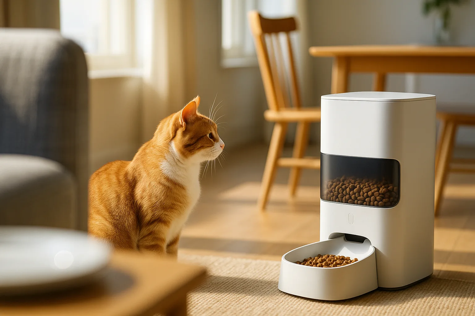 Distributeur de croquettes avec fonction de conservation : lequel choisir ? — Comment Déterminer la Capacité Adaptée à Votre Animal