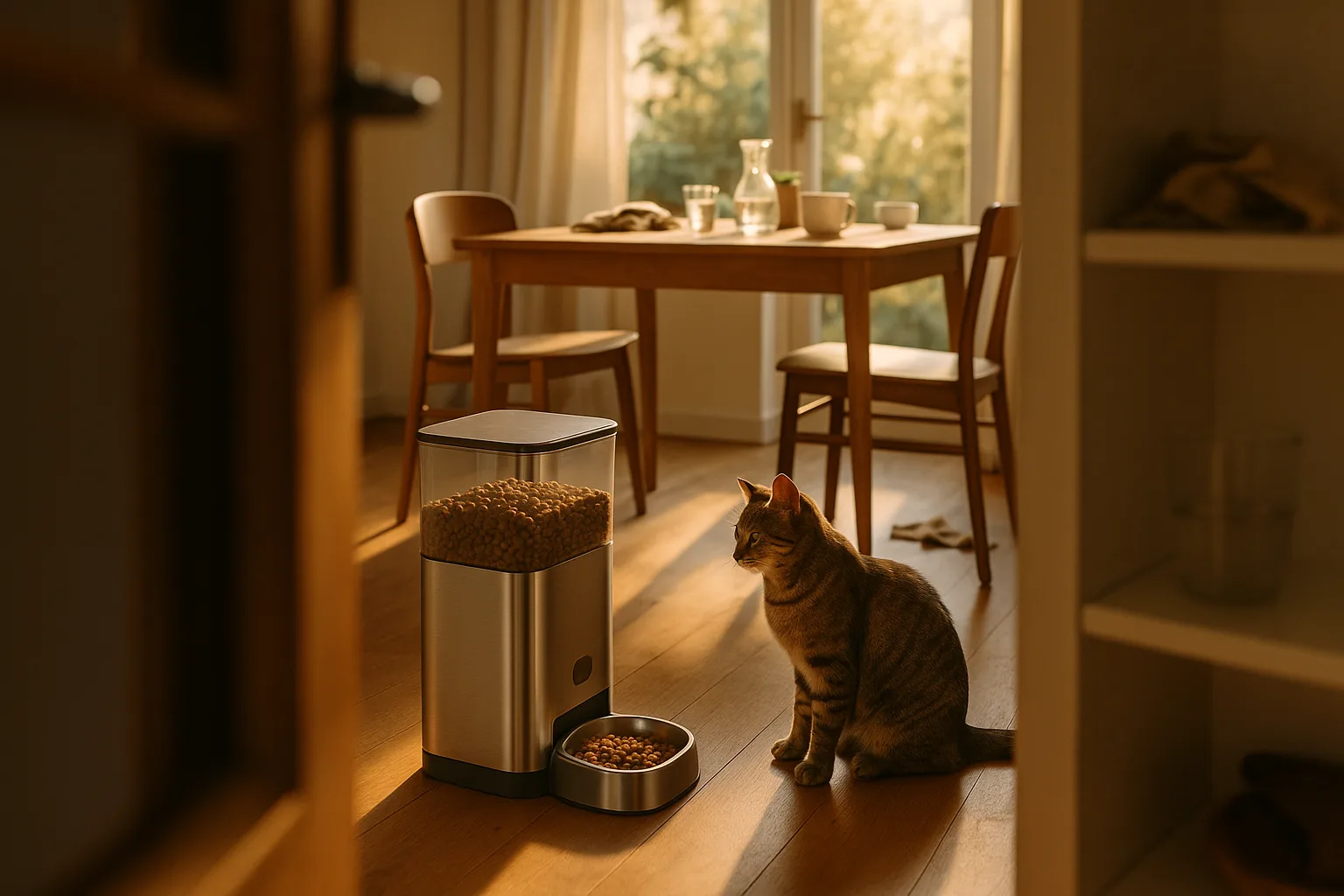 Distributeur de croquettes pour foyers multi-animaux : guide 2026 — Options de distributeurs adaptées aux foyers multi-animaux