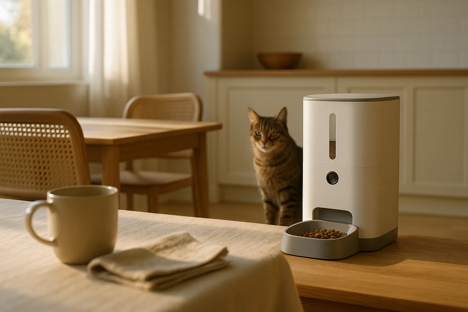 Quel distributeur de croquettes pour animaux en période de gestation ? — Distributeurs connectés : un atout pour le suivi nutritionnel