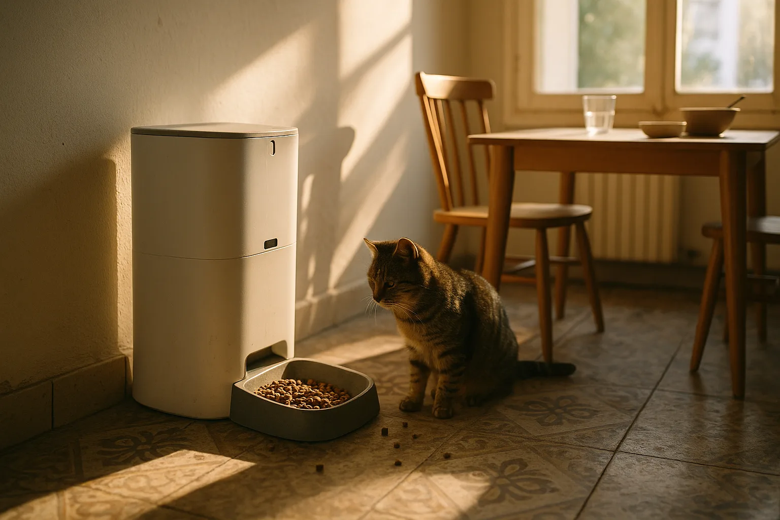 Comment les distributeurs de croquettes peuvent-ils aider à la réhabilitation d'animaux sauvés ? — Automatisation et réduction du stress