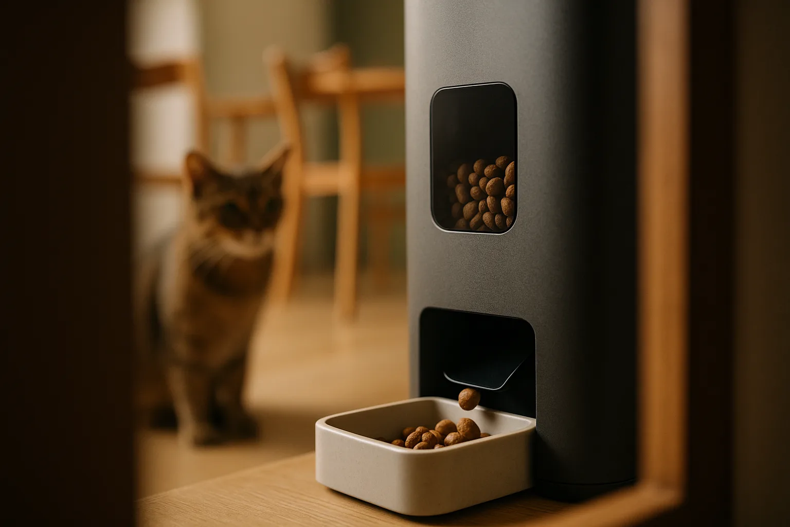Quel distributeur de croquettes pour un animal en période de sevrage ? — Choisir le Bon Distributeur selon le Type d'Alimentation
