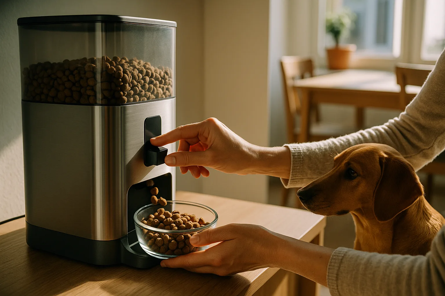 Distributeur de croquettes : modèles les plus silencieux pour grands chiens — Comment Choisir le Bon Modèle pour un Grand Chien