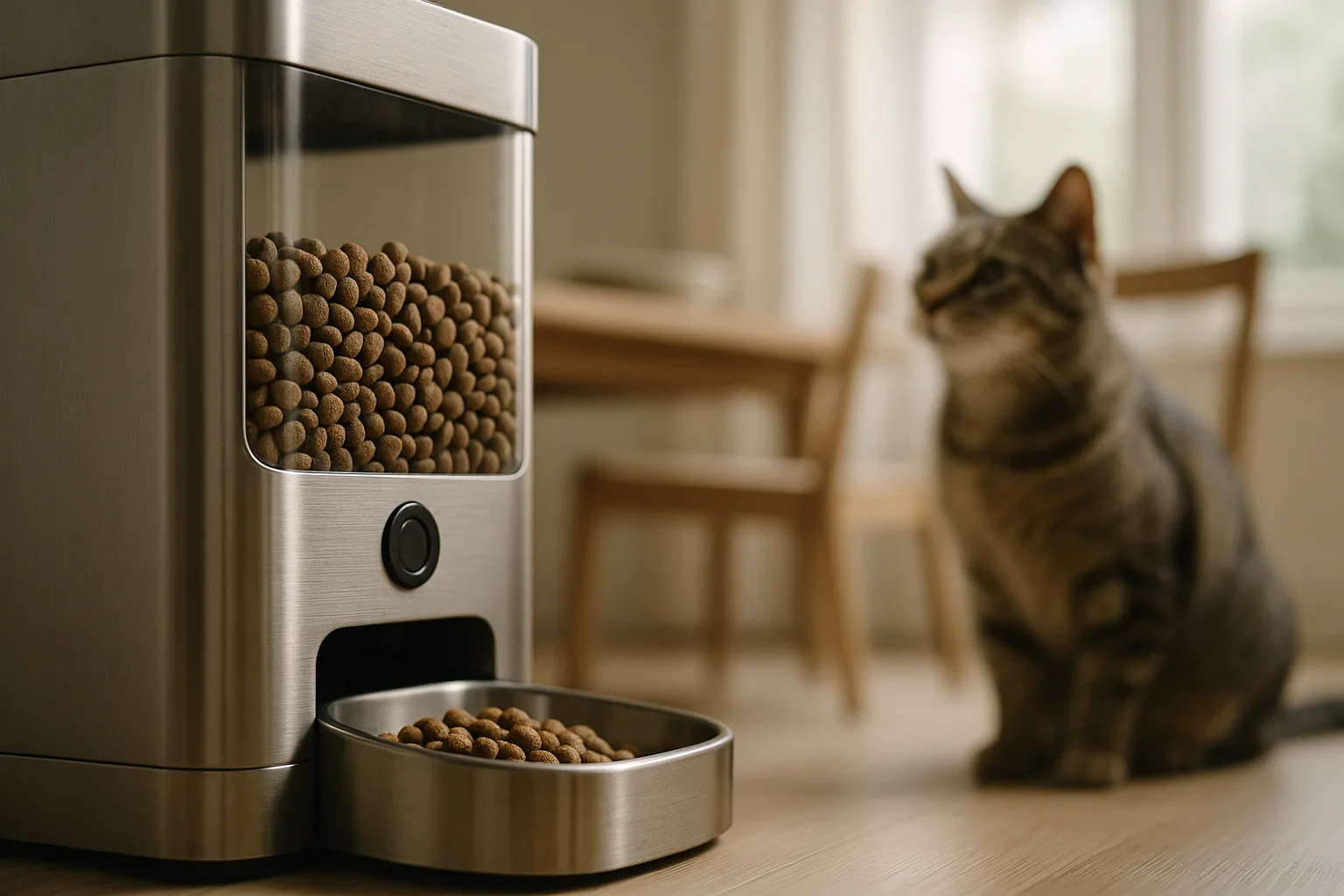 Les distributeurs de croquettes et la réduction du stress de séparation — Comment les Distributeurs de Croquettes Apaisent-ils vos Animaux ?