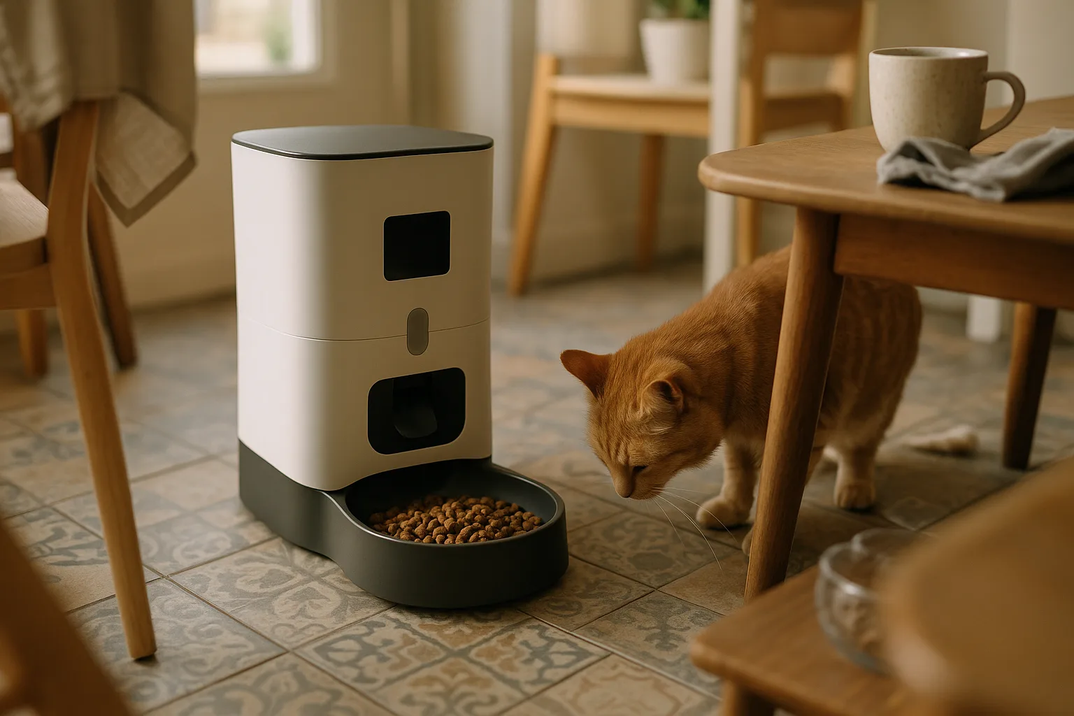 Distributeur de croquettes pour foyers avec un seul animal : guide 2026 — Conseils pour optimiser l'utilisation d'un distributeur automatique