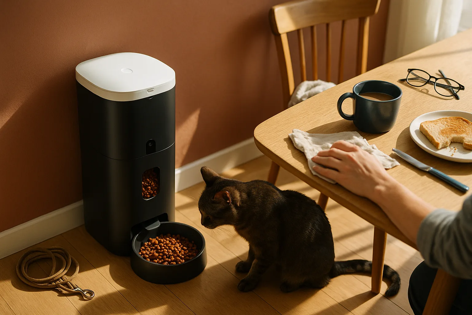 Distributeurs de croquettes : un atout pour les animaux anxieux — La technologie au service du bien-être animal