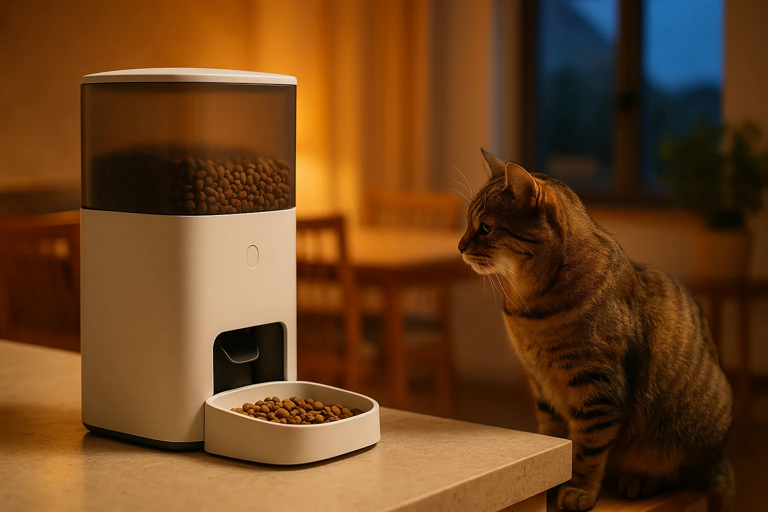 Comparatif : Distributeurs de croquettes pour animaux capricieux — Technologie Connectée : Faciliter la Vie des Propriétaires et de leurs Animaux