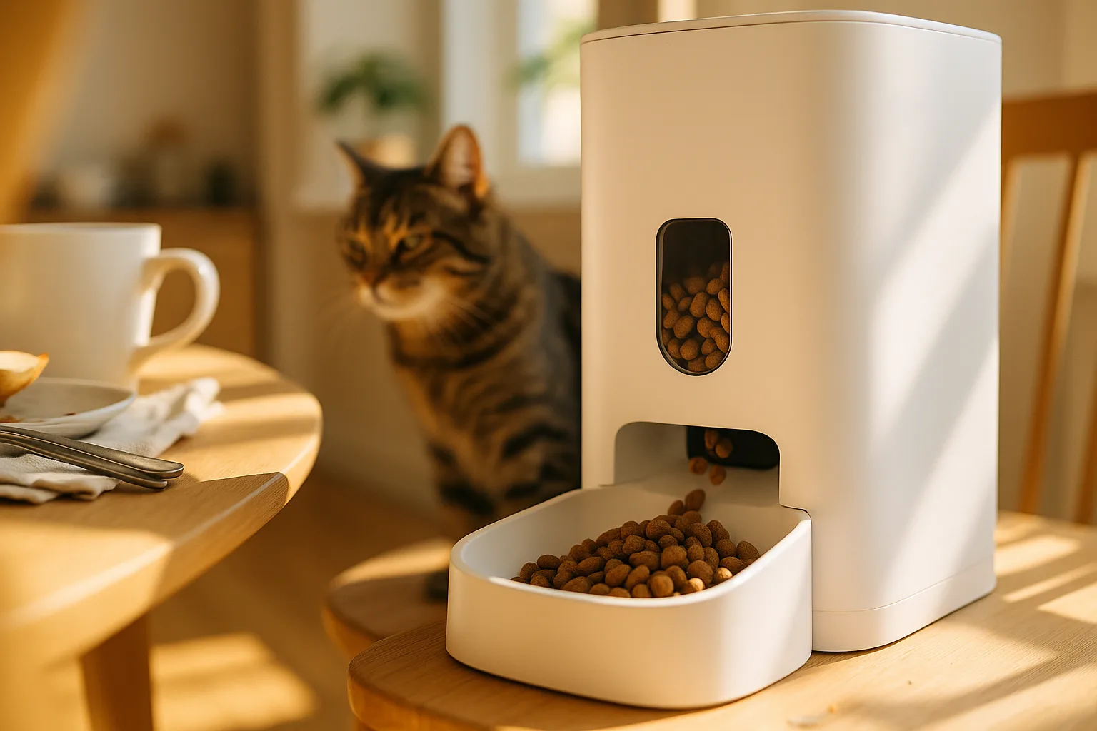 Top des distributeurs de croquettes pour les animaux sensibles au bruit — Notre Sélection des Distributeurs les Plus Silencieux