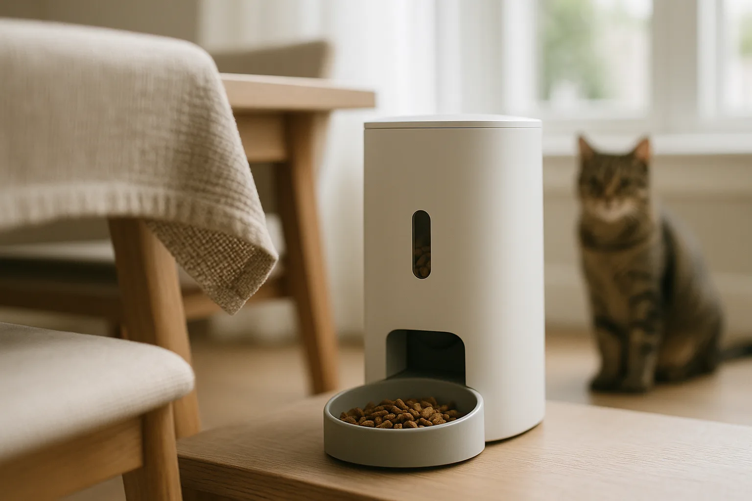 Les distributeurs de croquettes pour les foyers multi-espèces — Critères essentiels pour choisir le bon distributeur