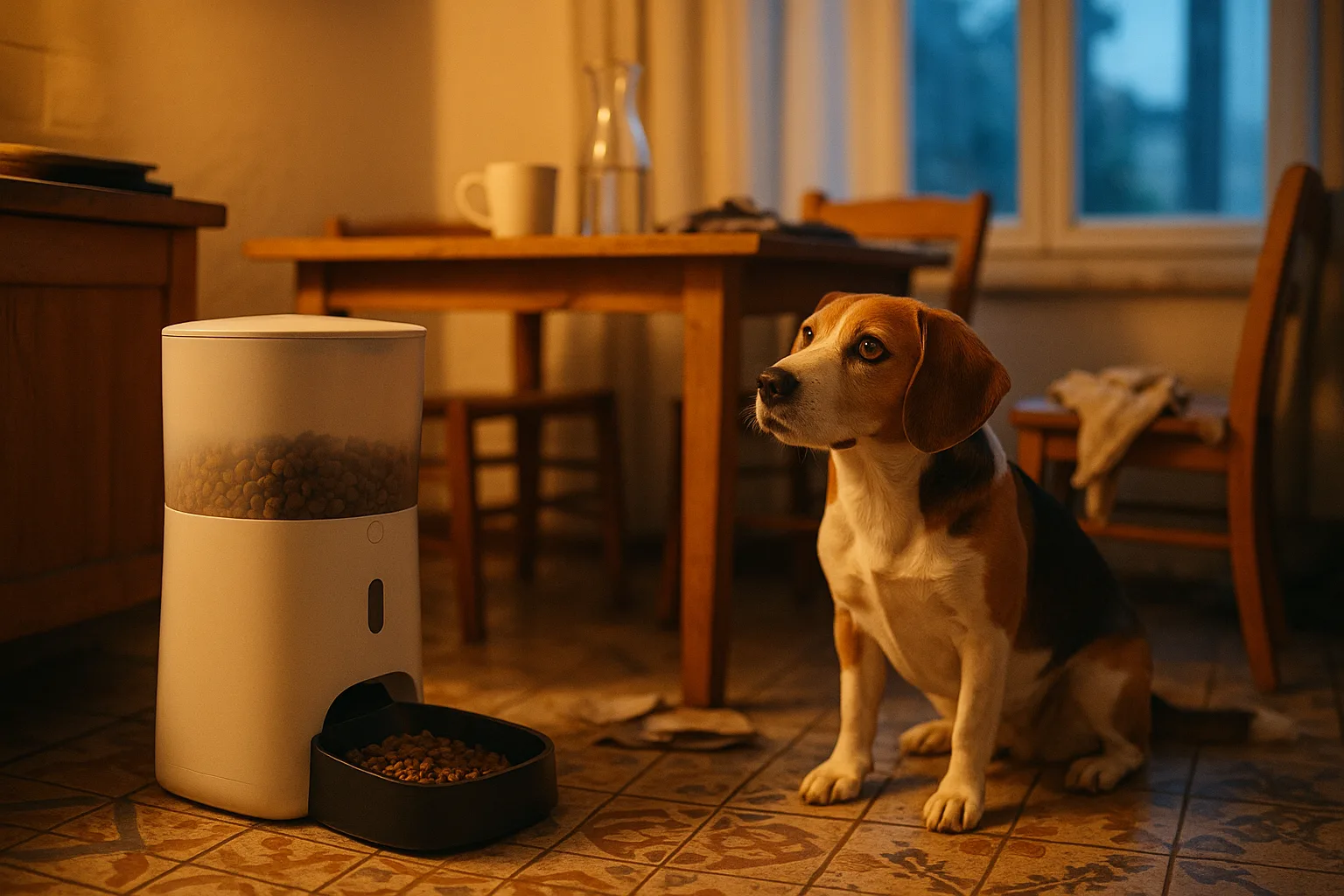 Les distributeurs de croquettes et leur rôle dans l'éducation des chiots — Les distributeurs connectés : technologie au service de l'éducation