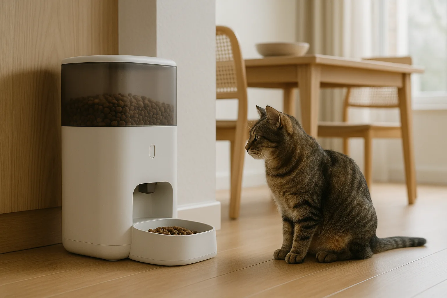 Les distributeurs de croquettes et la réduction des déchets alimentaires — Optimiser sa consommation grâce aux technologies connectées
