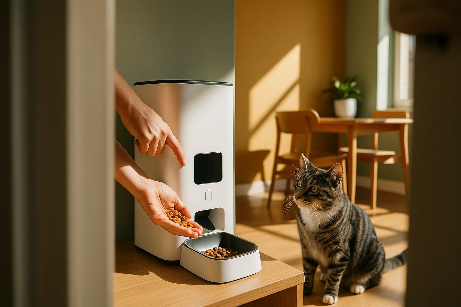 Le saviez-vous ? L'impact des distributeurs de croquettes sur les rongeurs domestiques — Comment Intégrer un Distributeur de Croquettes dans un Foyer Multi-Animaux ?