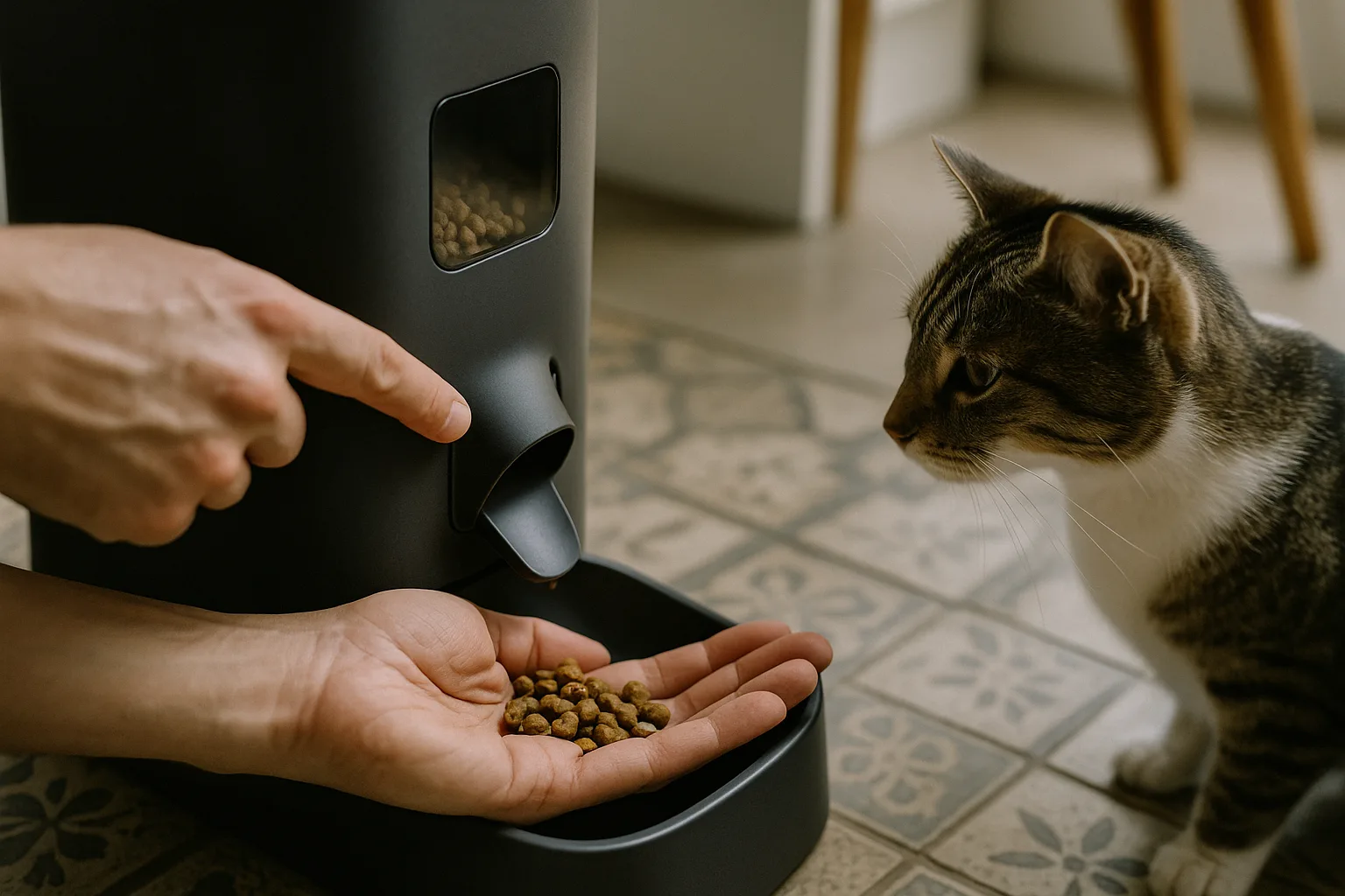 Comment un distributeur de croquettes influence-t-il le comportement alimentaire ? — Encourager une alimentation saine : l'impact des distributeurs connectés