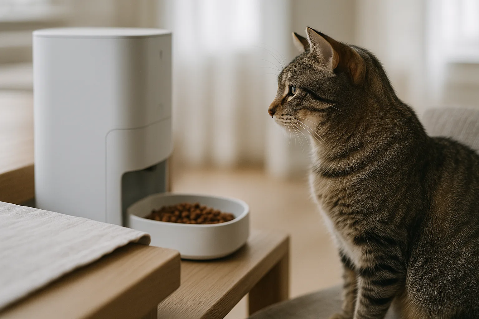 Meilleurs distributeurs de croquettes pour chats en appartement — Consultez le Comparatif Complet pour un Choix Éclairé
