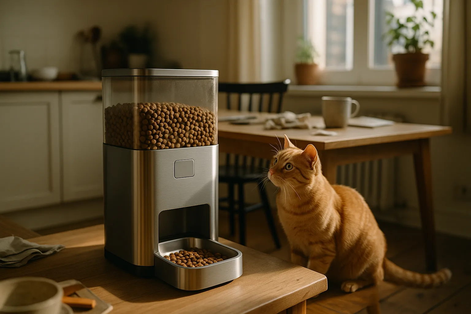 Pourquoi les animaux préfèrent-ils le distributeur automatique ? — Réduire le Surpoids et Promouvoir une Alimentation Équilibrée