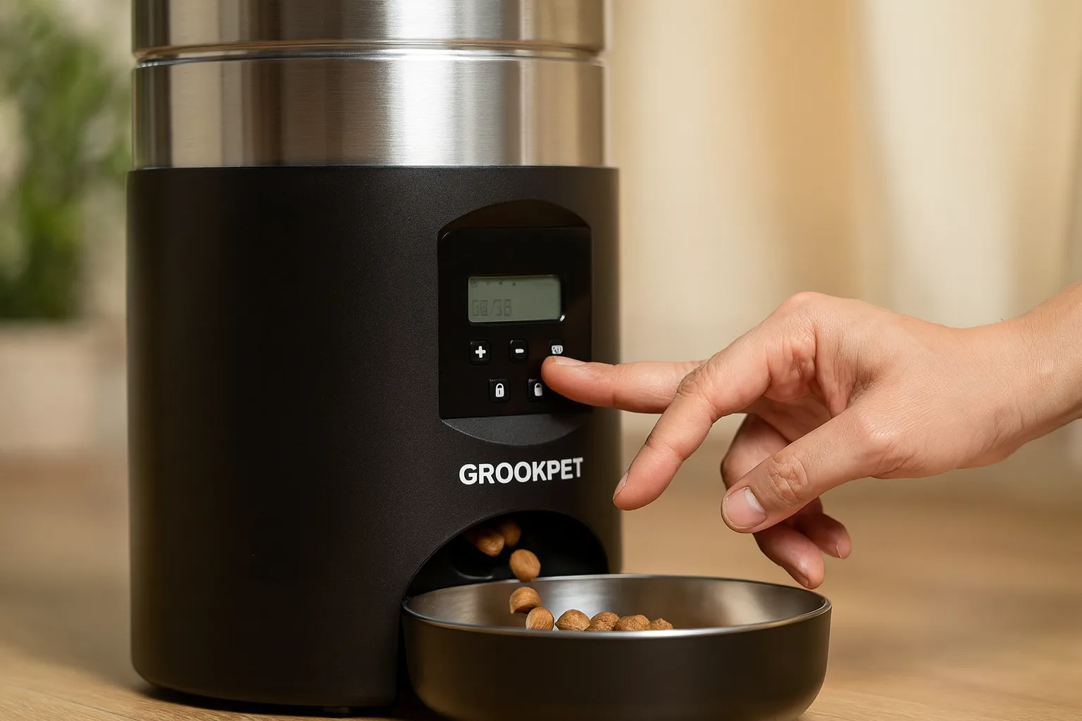 GROOKPET Duo Inox — Fonctions clés et personnalisation