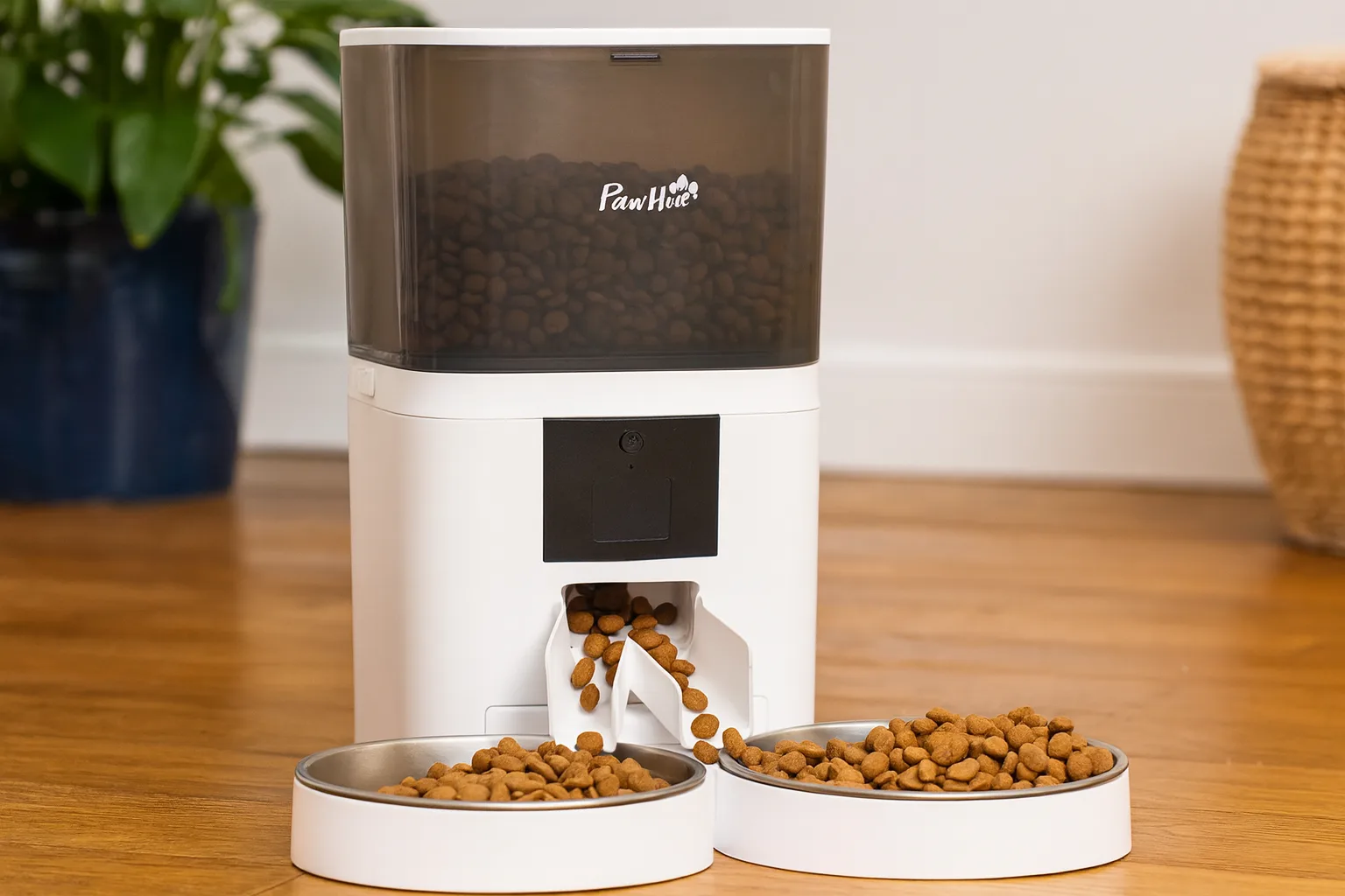 PawHut Distributeur Automatique — Déballage et prise en main du PawHut Distributeur Automatique