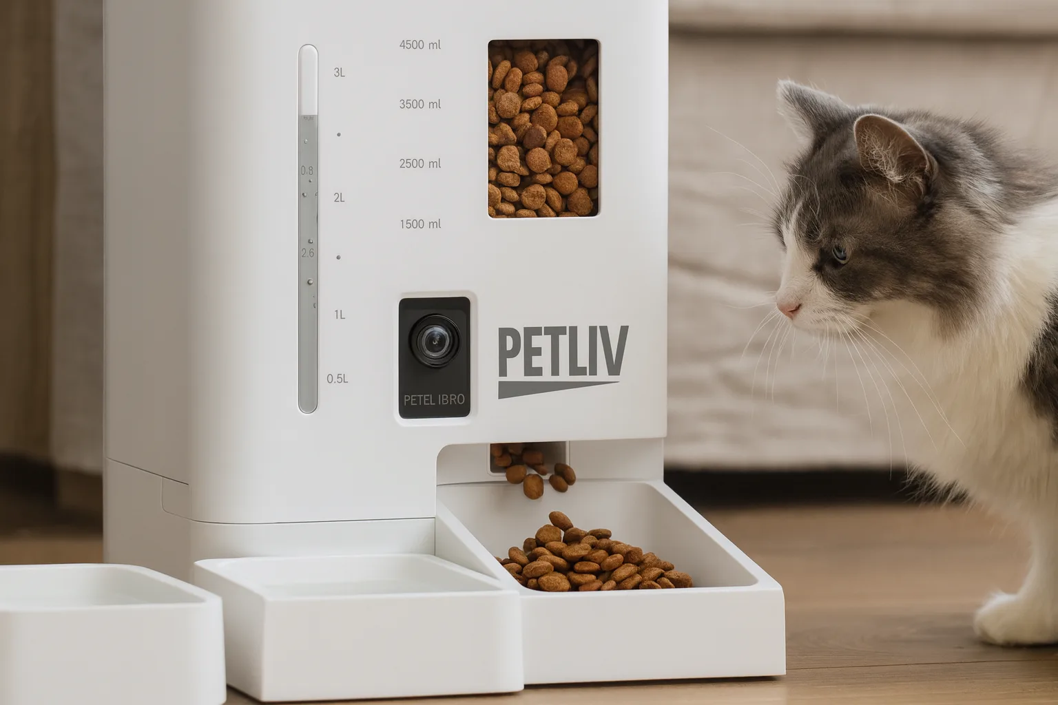 PETLIV Distributeur Auto — Fonctions Clés et Personnalisation
